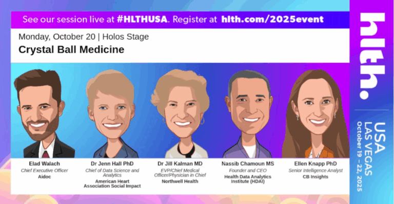 HLTH 2025 panel graphic